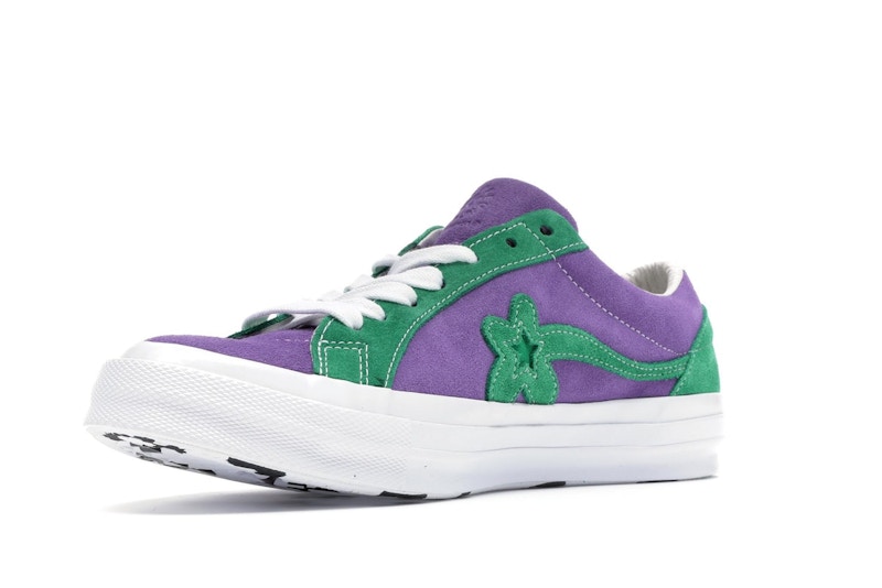 Converse One Star Ox Tyler the Creator Golf le Fleur Purple Green