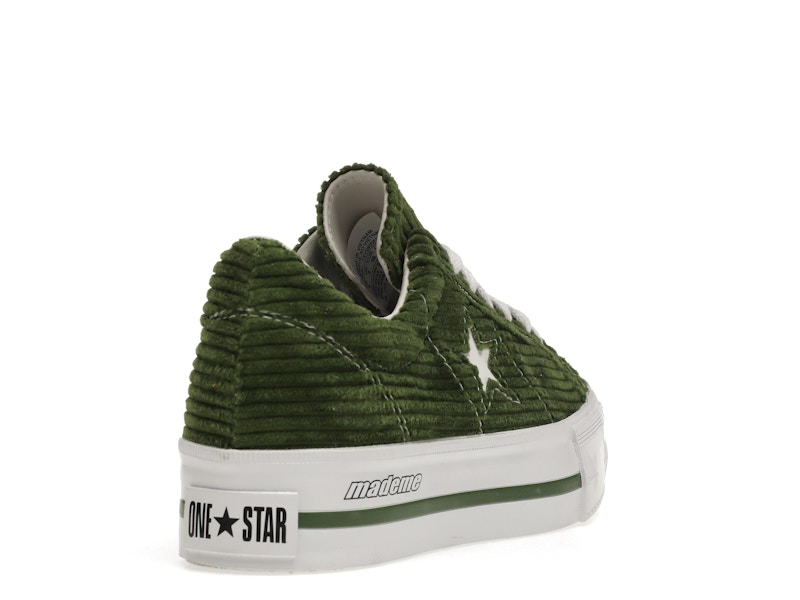 Converse One Star Platform Ox MadeMe Garden Green (Women's)