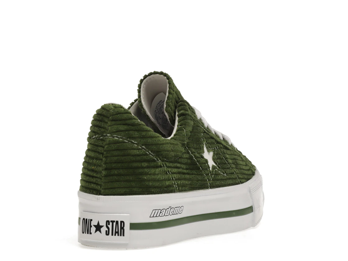 Converse One Star Platform Ox MadeMe Garden Green (Women's)