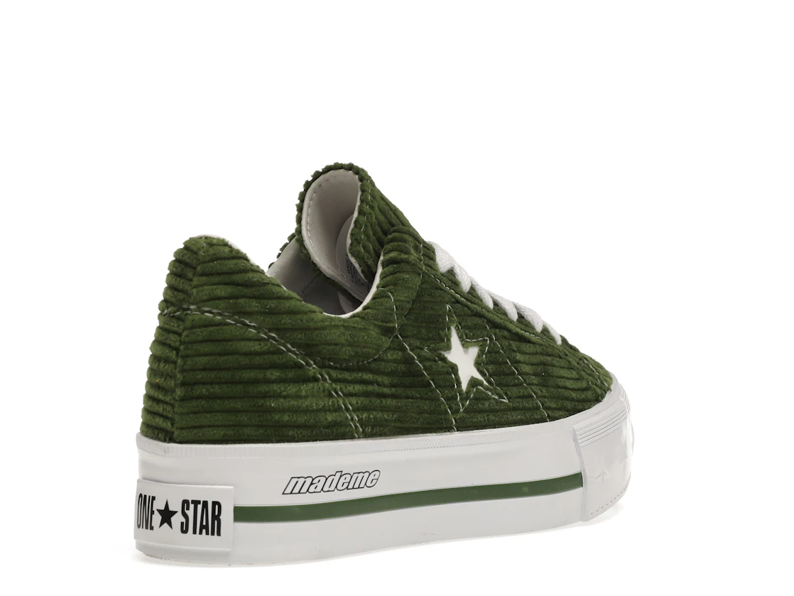 Converse One Star Platform Ox MadeMe Garden Green (Women's)