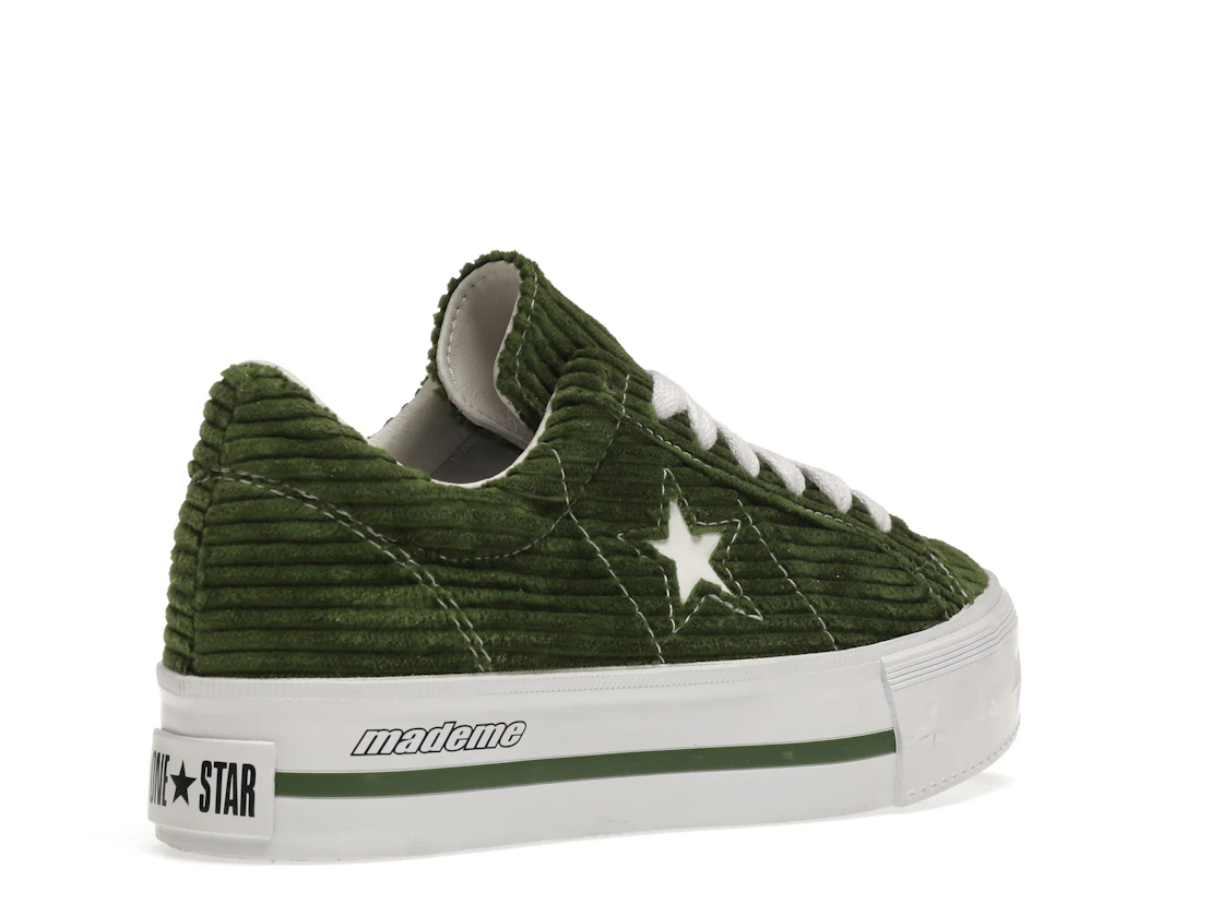 Converse One Star Platform Ox MadeMe Garden Green (Women's)