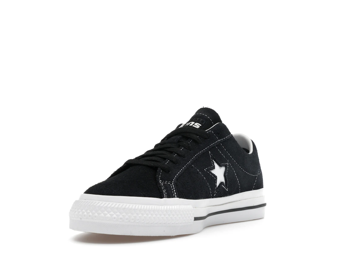Converse One Star Pro Ox Black Black White