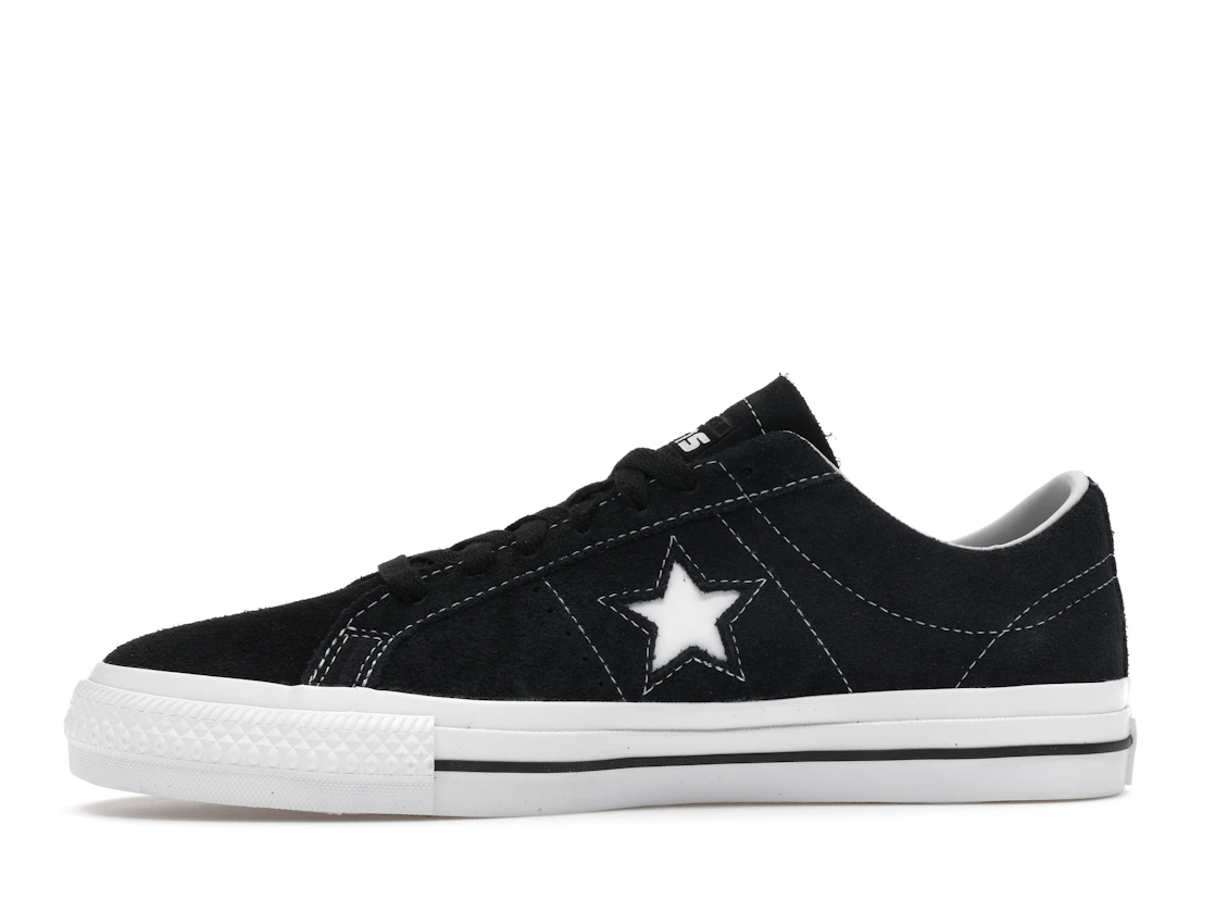 Converse One Star Pro Ox Black Black White