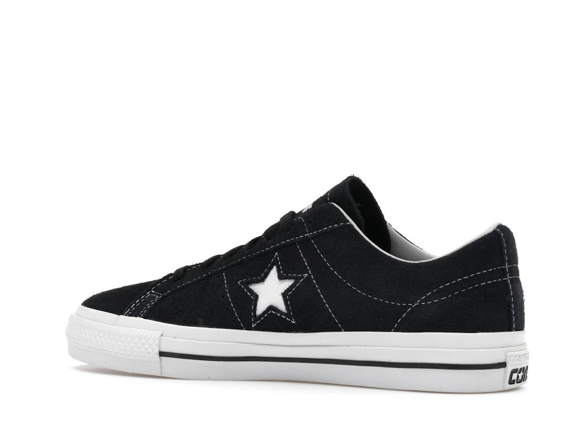 Converse One Star Pro Ox Black Black White