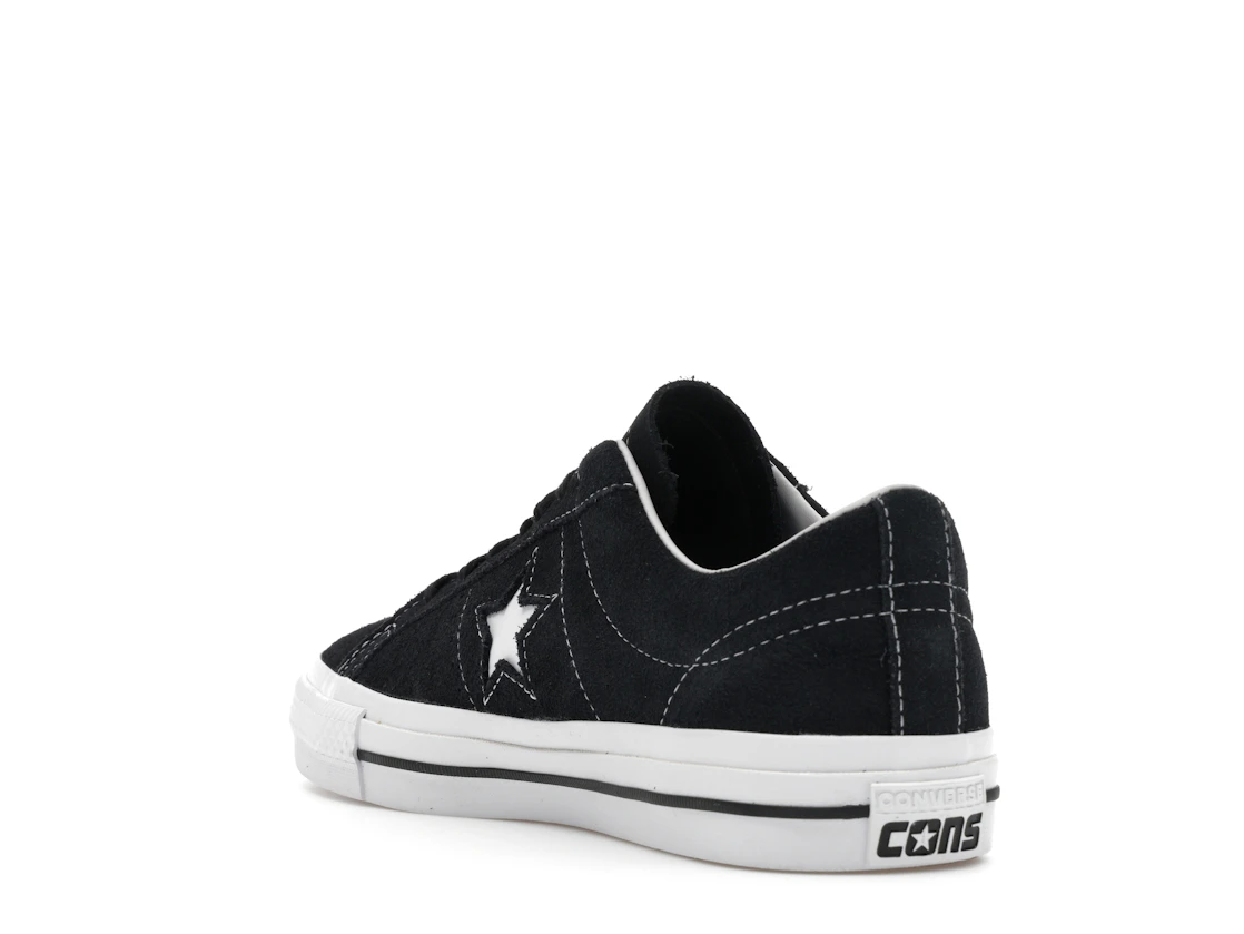 Converse One Star Pro Ox Black Black White