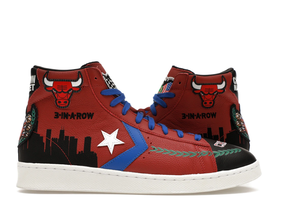 Converse Pro Leather Chinatown Market NBA Chicago Bulls