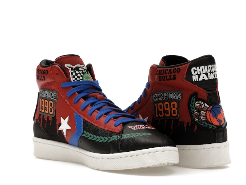 Converse Pro Leather Chinatown Market NBA Chicago Bulls