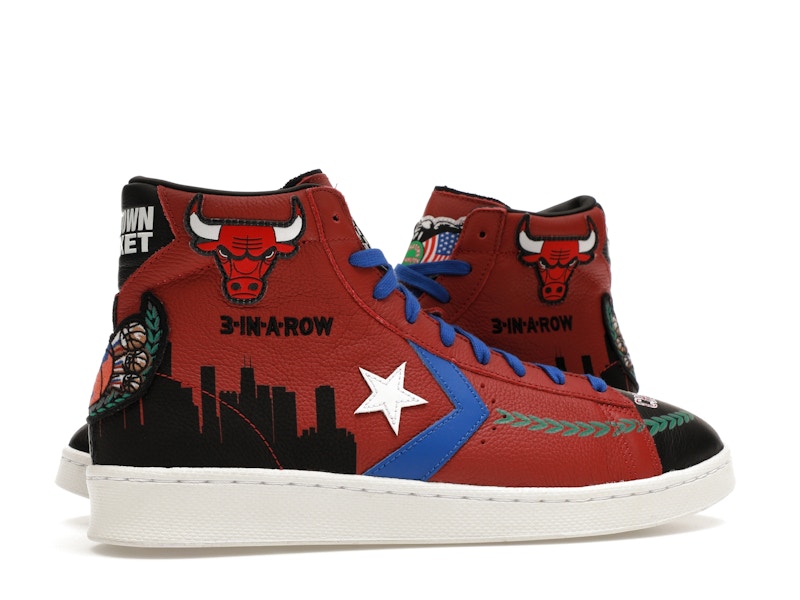 Converse Pro Leather Chinatown Market NBA Chicago Bulls