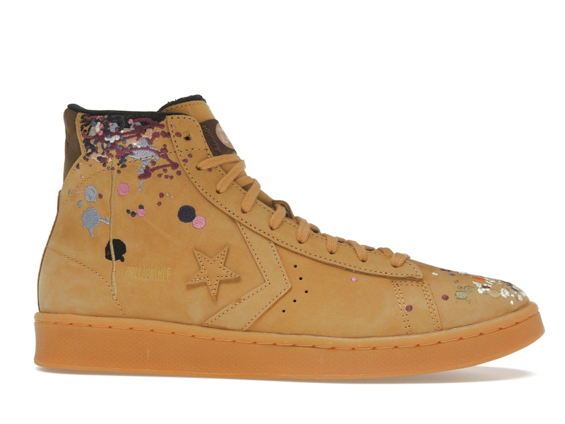 Converse Pro Leather Hi Bandulu Paint Splatter Flux