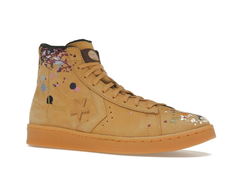 Converse Pro Leather Hi Bandulu Paint Splatter Flux