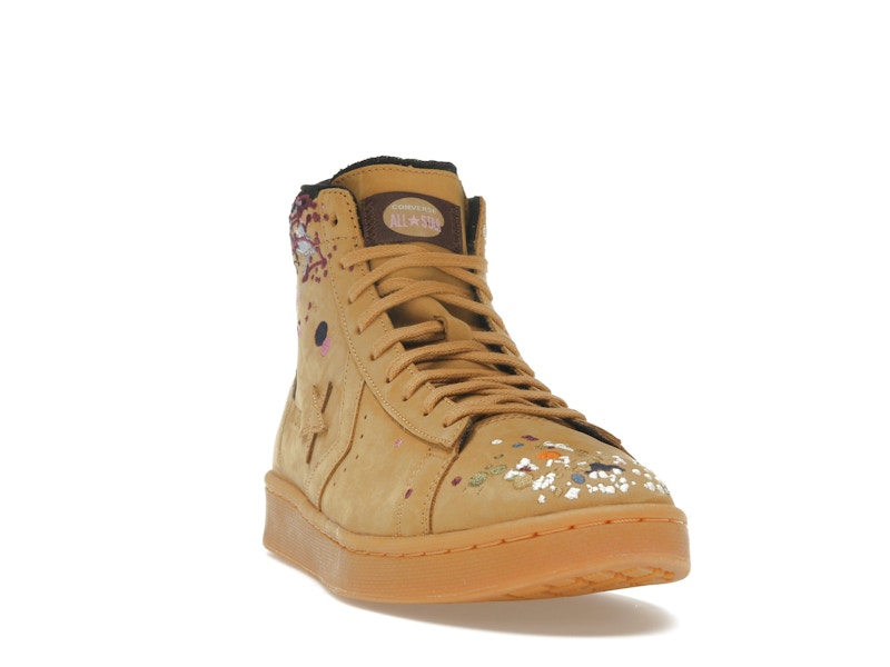 Converse Pro Leather Hi Bandulu Paint Splatter Flux
