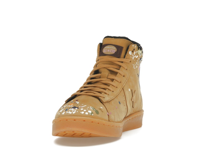 Converse Pro Leather Hi Bandulu Paint Splatter Flux
