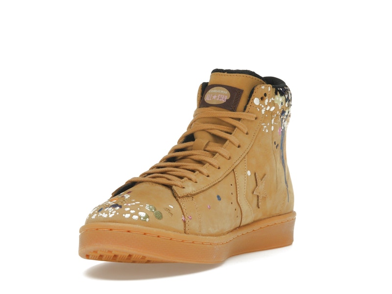 Converse Pro Leather Hi Bandulu Paint Splatter Flux