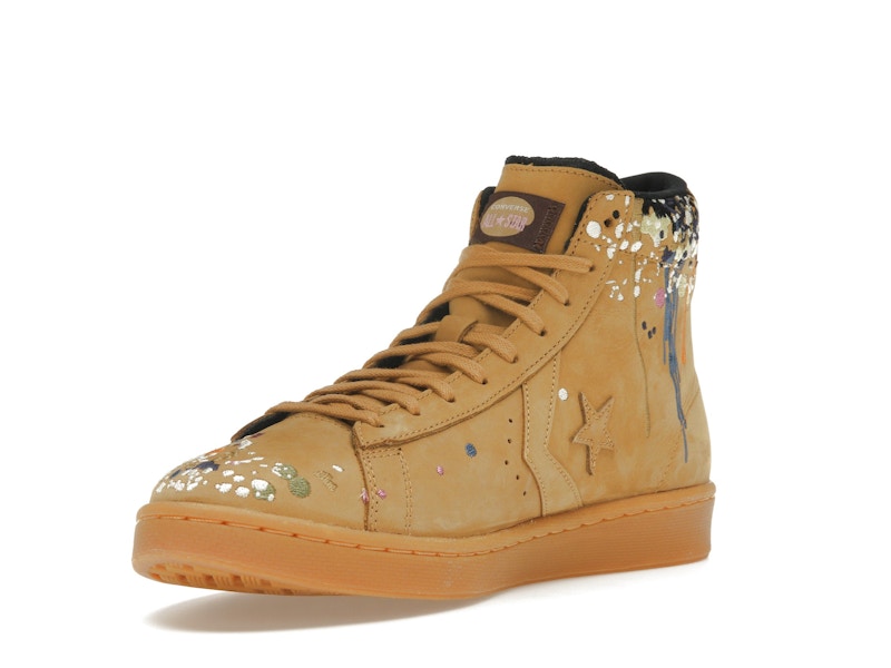 Converse Pro Leather Hi Bandulu Paint Splatter Flux