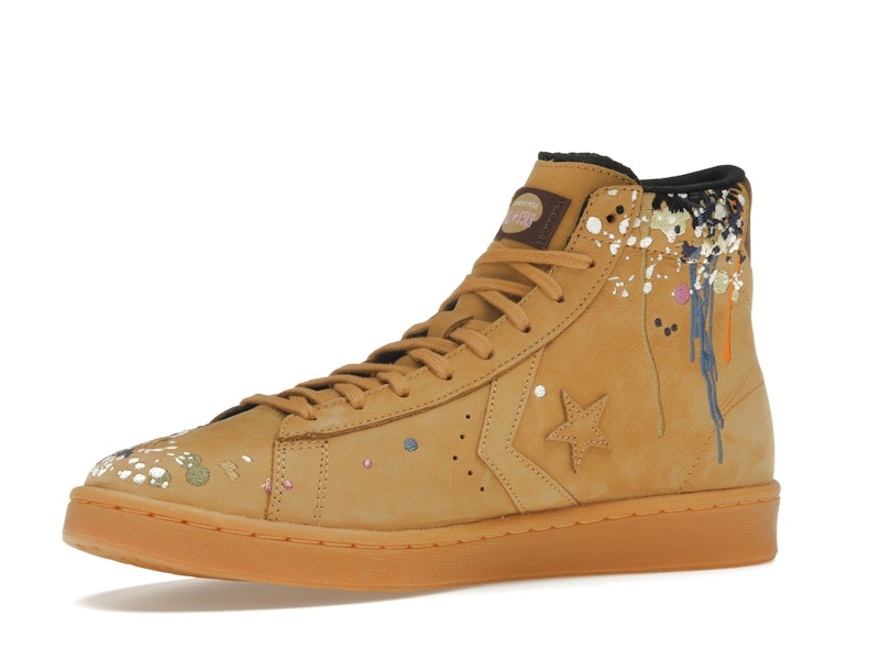Converse Pro Leather Hi Bandulu Paint Splatter Flux