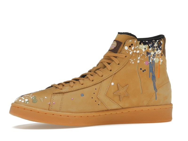 Converse Pro Leather Hi Bandulu Paint Splatter Flux