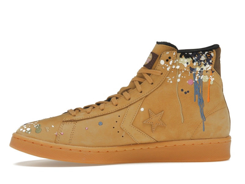 Converse Pro Leather Hi Bandulu Paint Splatter Flux