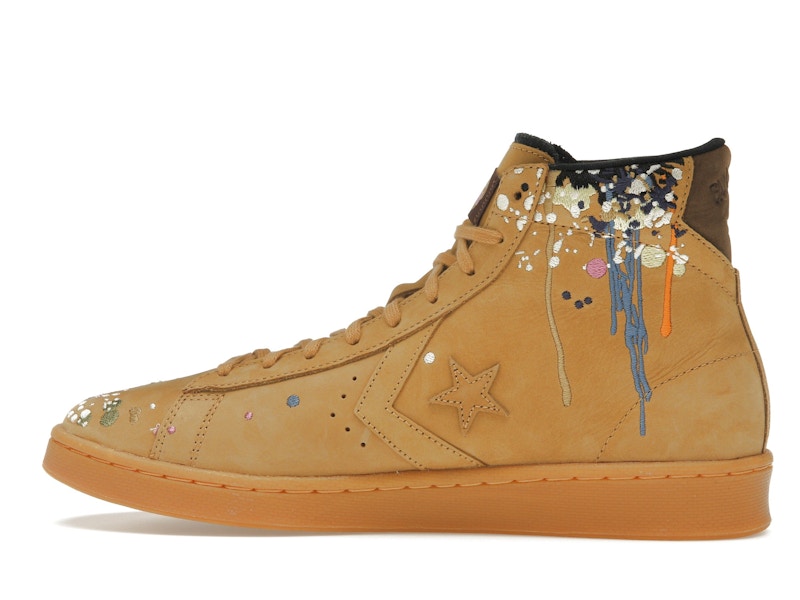 Converse Pro Leather Hi Bandulu Paint Splatter Flux