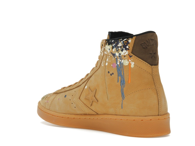Converse Pro Leather Hi Bandulu Paint Splatter Flux