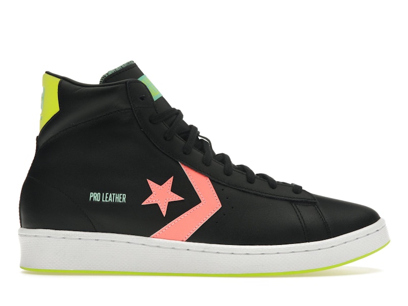 Converse Pro Leather Hi Hi-Vis Black