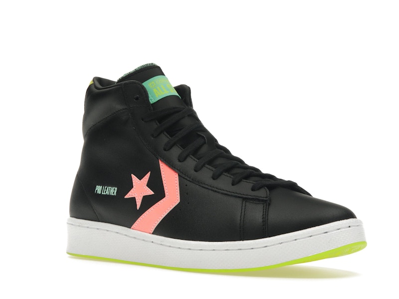 Converse Pro Leather Hi Hi-Vis Black