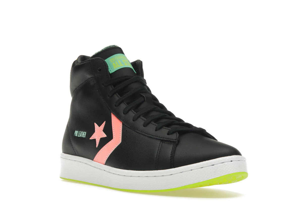 Converse Pro Leather Hi Hi-Vis Black