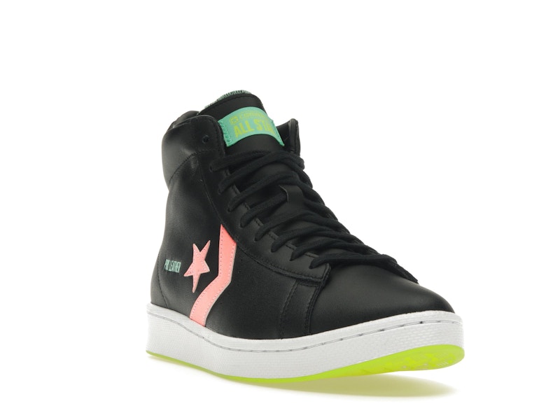 Converse Pro Leather Hi Hi-Vis Black
