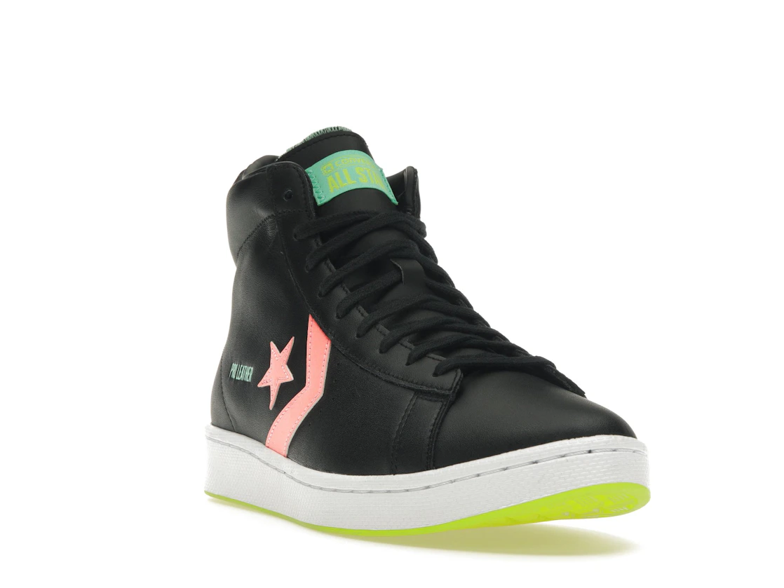 Converse Pro Leather Hi Hi-Vis Black