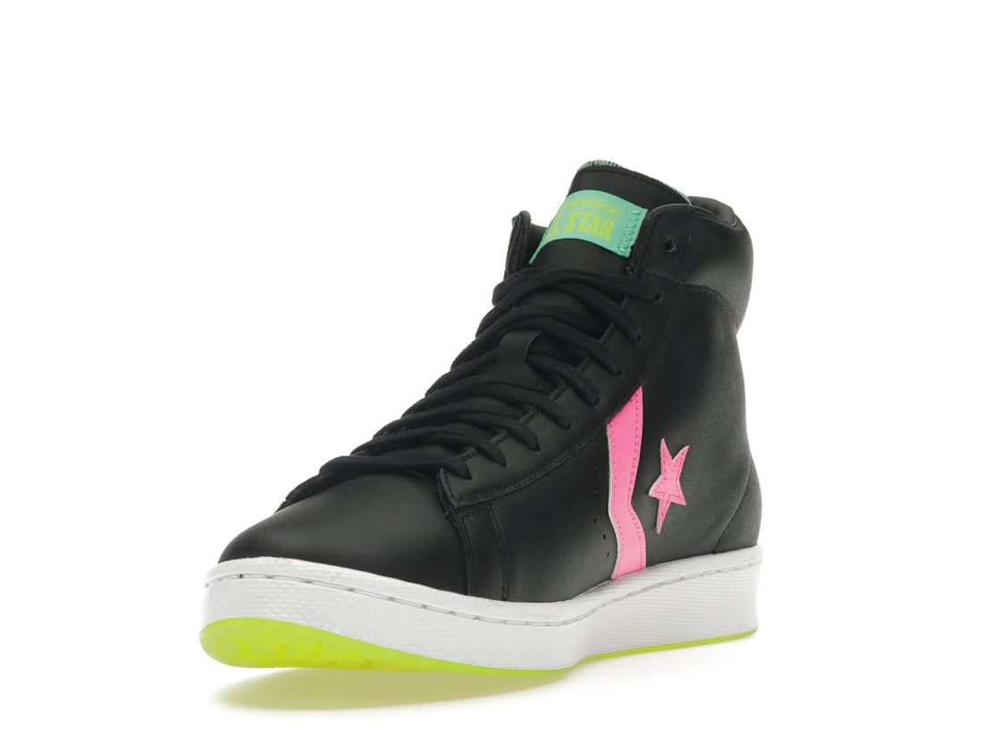 Converse Pro Leather Hi Hi-Vis Black