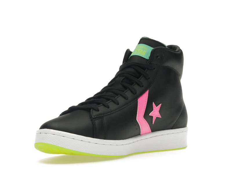 Converse Pro Leather Hi Hi-Vis Black