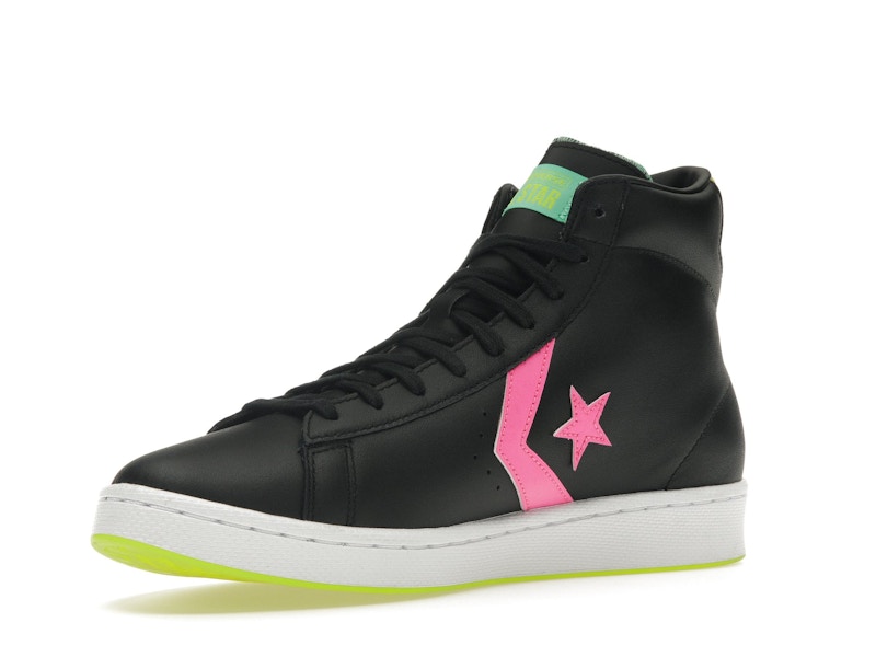 Converse Pro Leather Hi Hi-Vis Black
