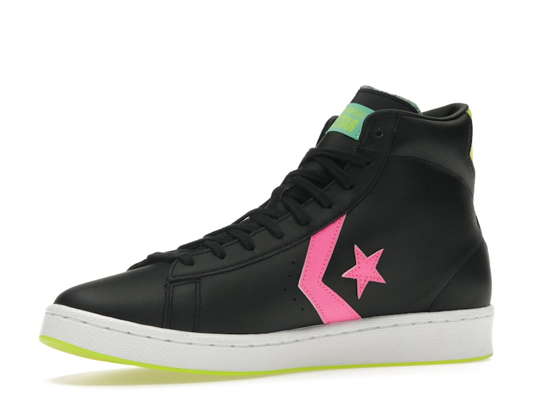 Converse Pro Leather Hi Hi-Vis Black