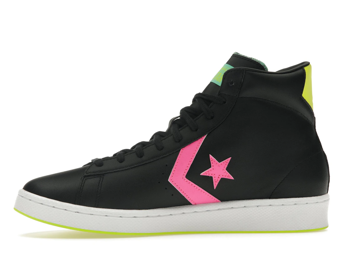 Converse Pro Leather Hi Hi-Vis Black
