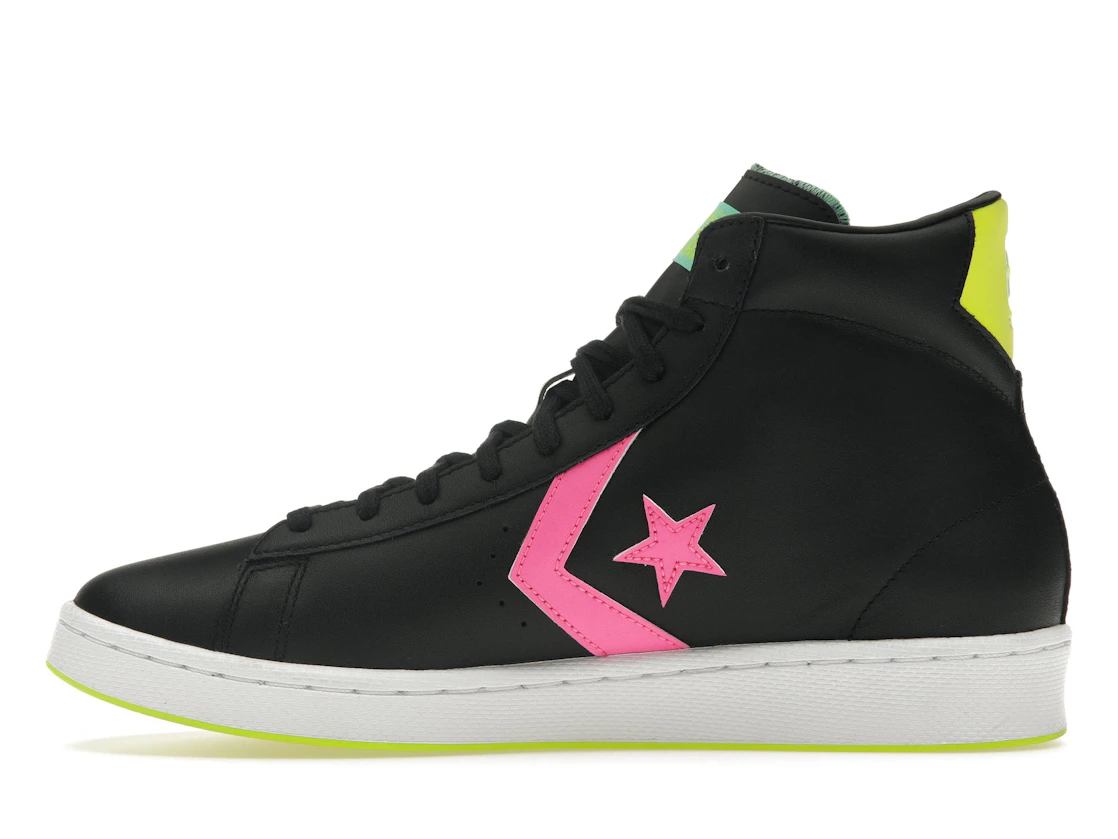 Converse Pro Leather Hi Hi-Vis Black