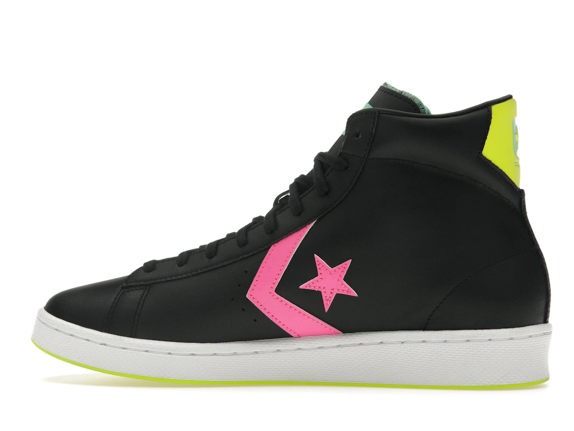 Converse Pro Leather Hi Hi-Vis Black