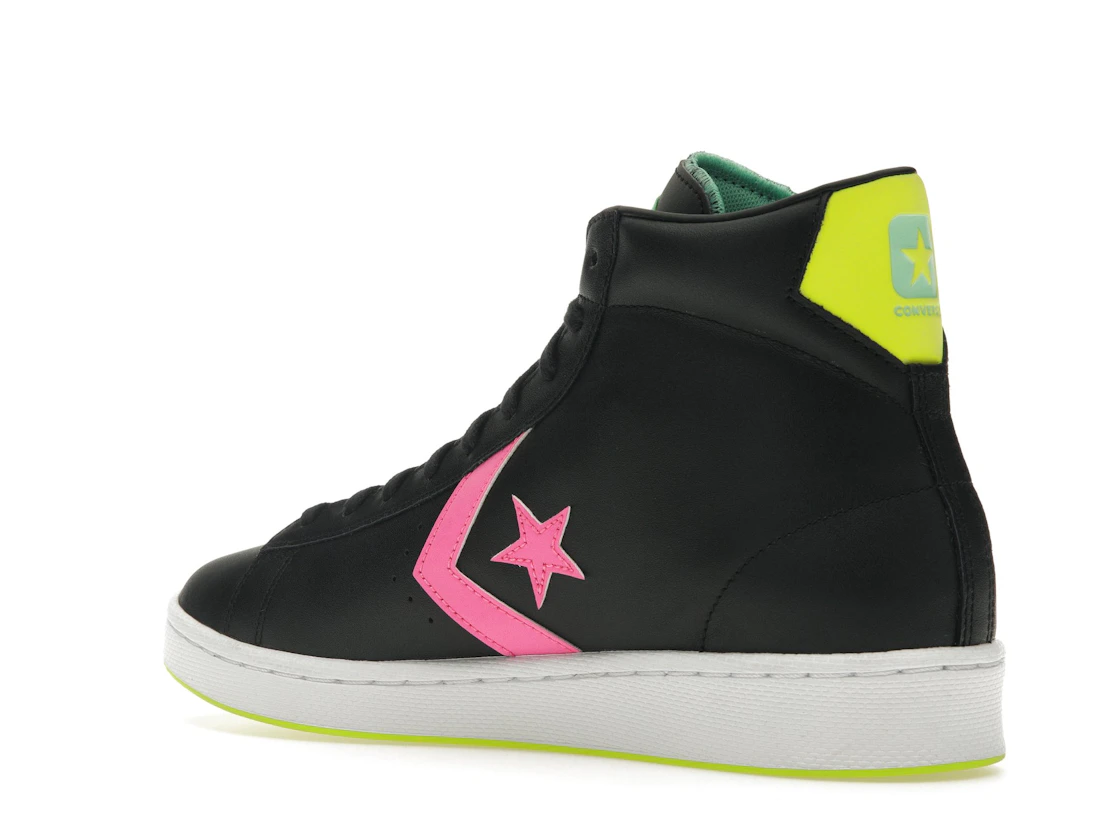 Converse Pro Leather Hi Hi-Vis Black