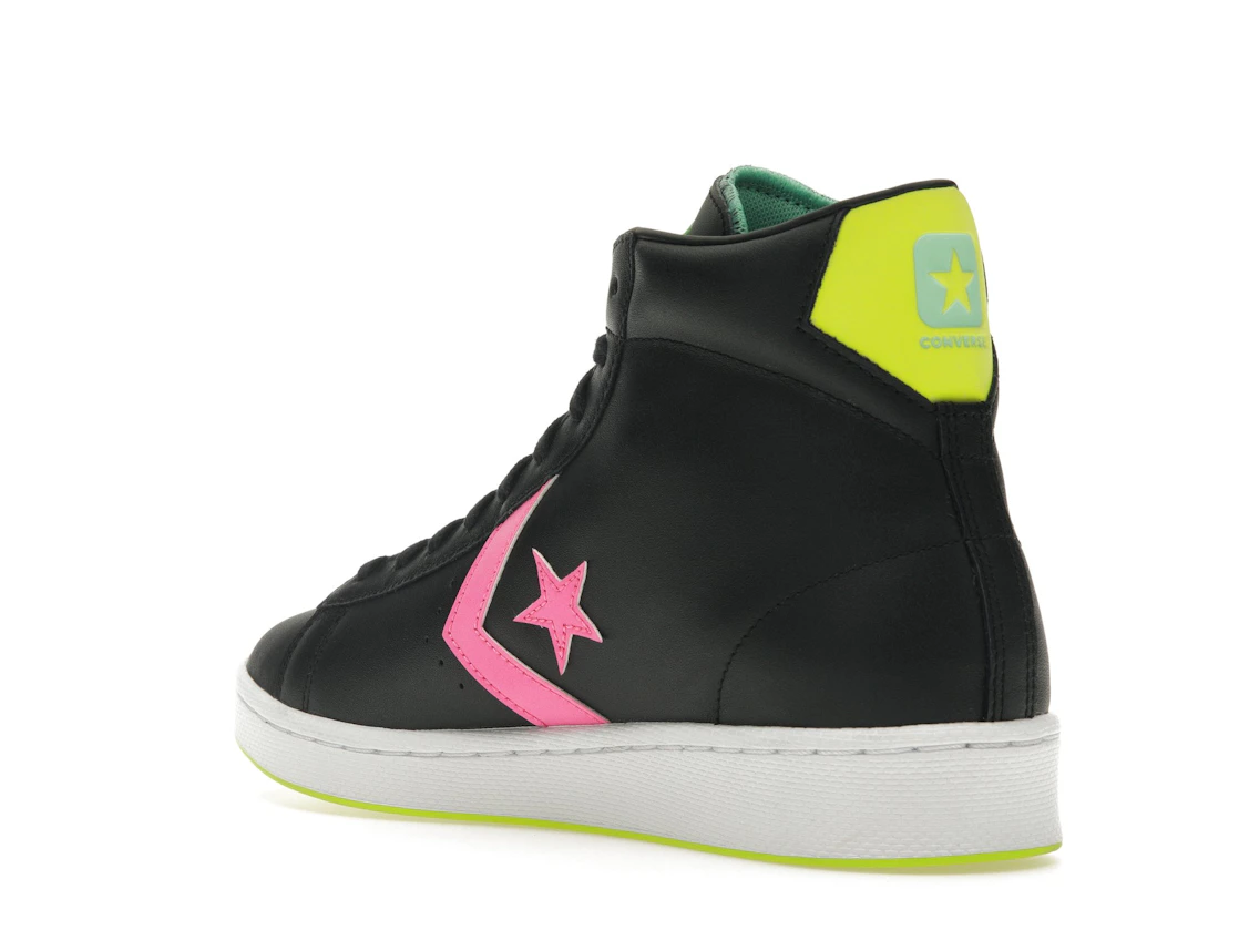 Converse Pro Leather Hi Hi-Vis Black