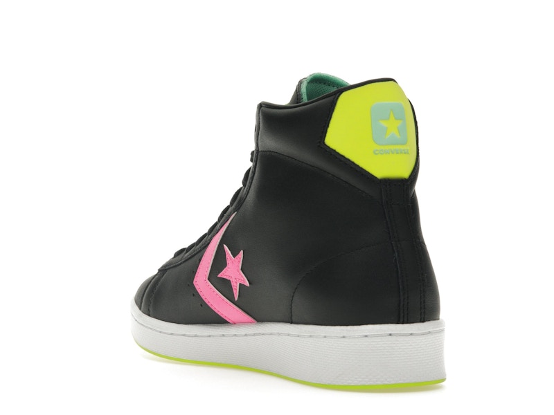 Converse Pro Leather Hi Hi-Vis Black