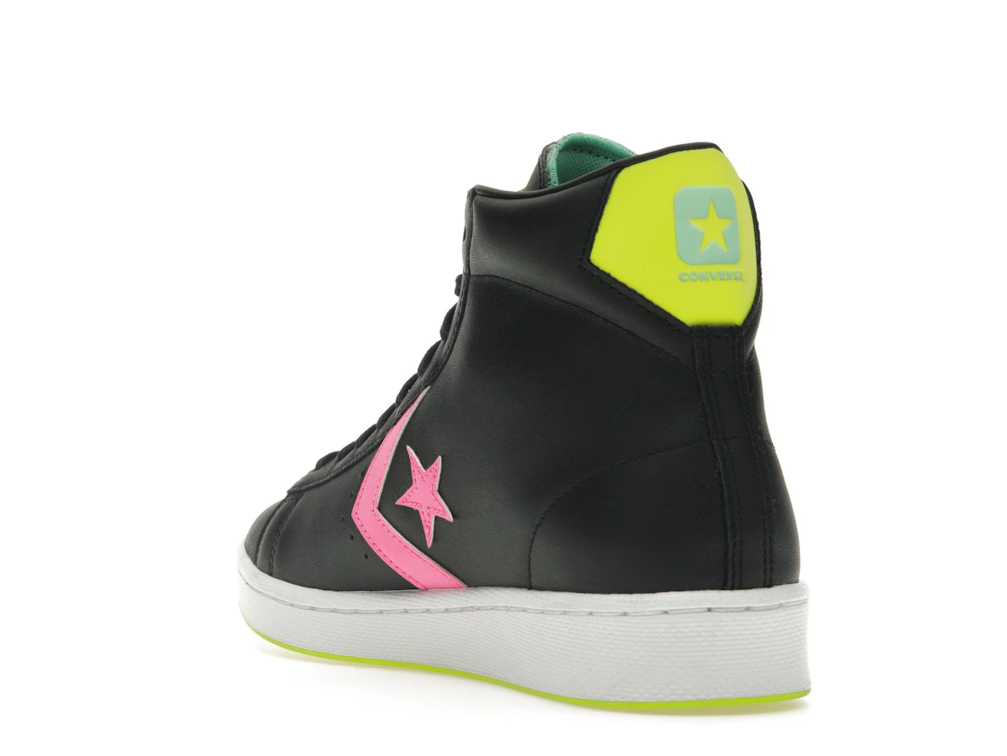 Converse Pro Leather Hi Hi-Vis Black