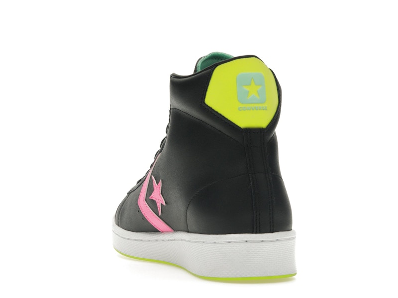 Converse Pro Leather Hi Hi-Vis Black