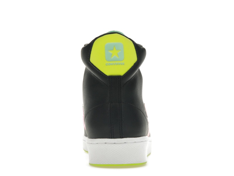Converse Pro Leather Hi Hi-Vis Black