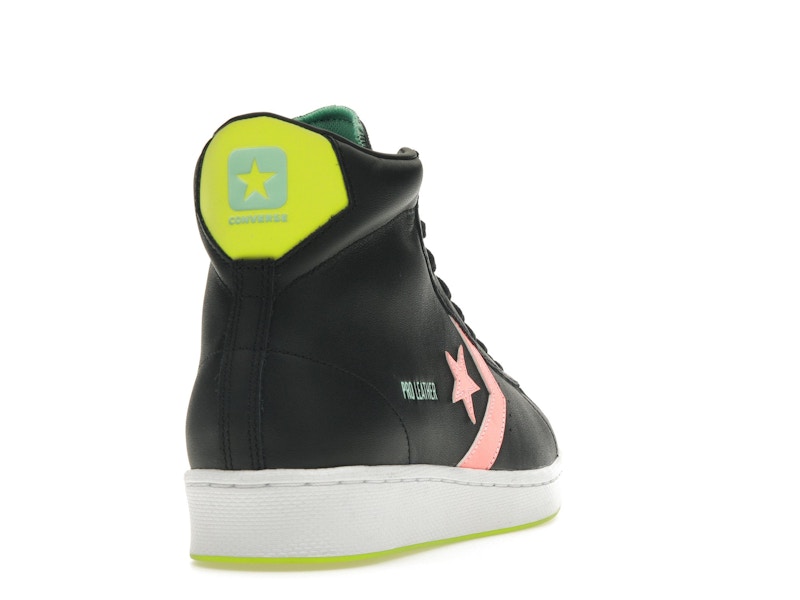 Converse Pro Leather Hi Hi-Vis Black