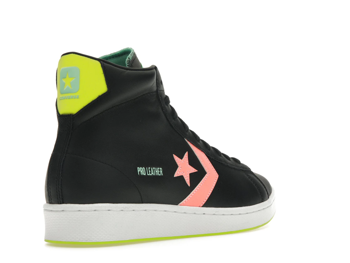 Converse Pro Leather Hi Hi-Vis Black