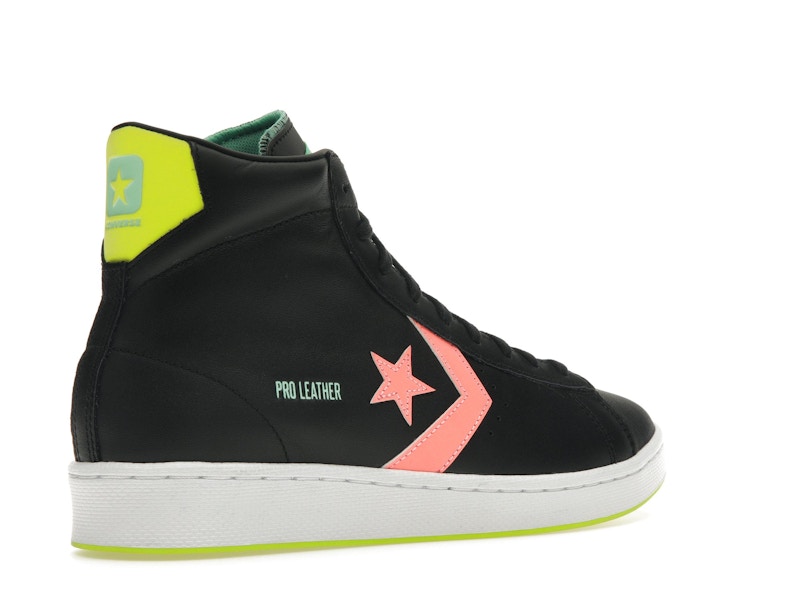 Converse Pro Leather Hi Hi-Vis Black