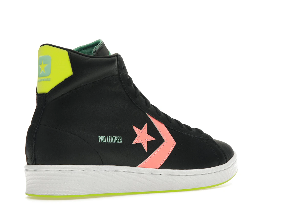 Converse Pro Leather Hi Hi-Vis Black