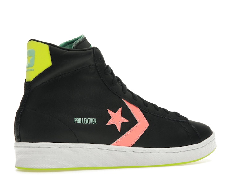 Converse Pro Leather Hi Hi-Vis Black