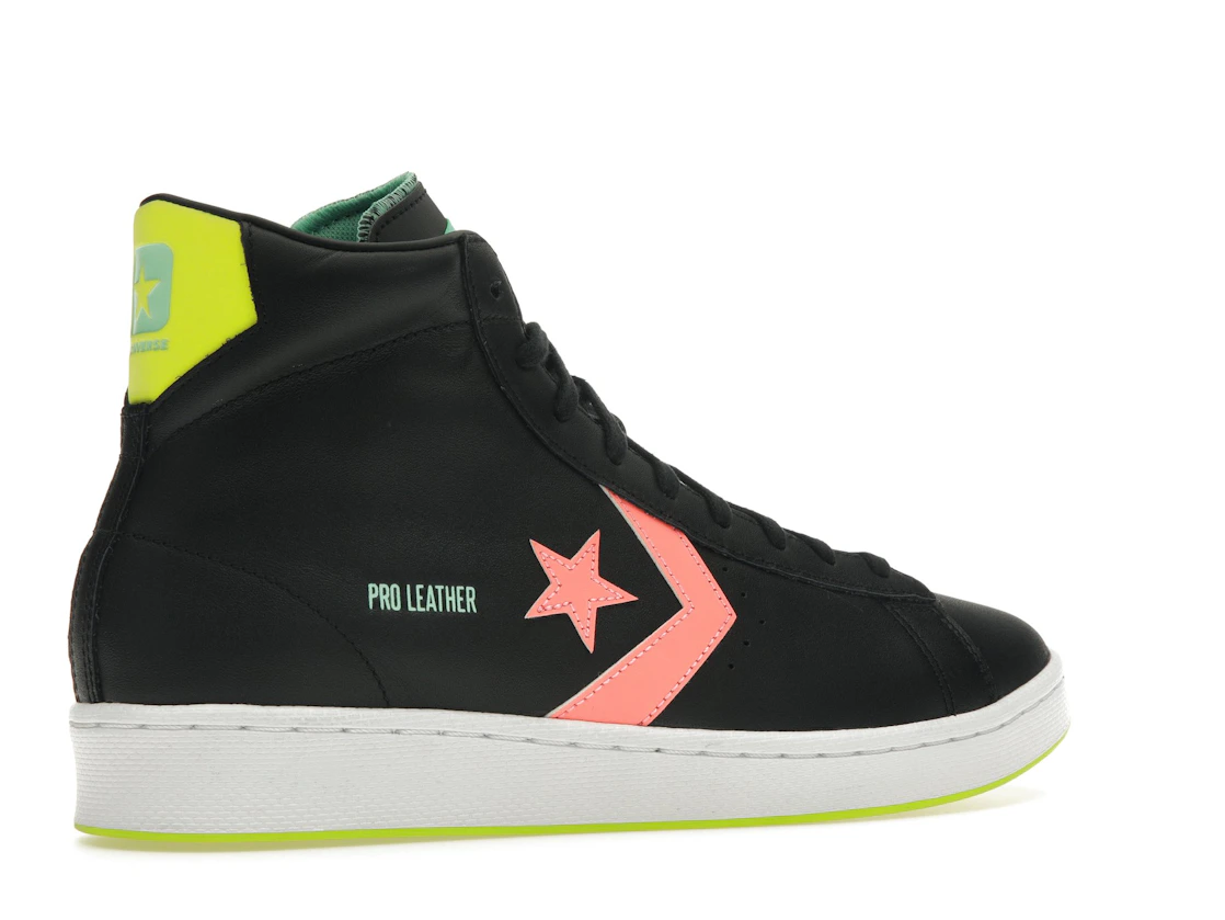 Converse Pro Leather Hi Hi-Vis Black