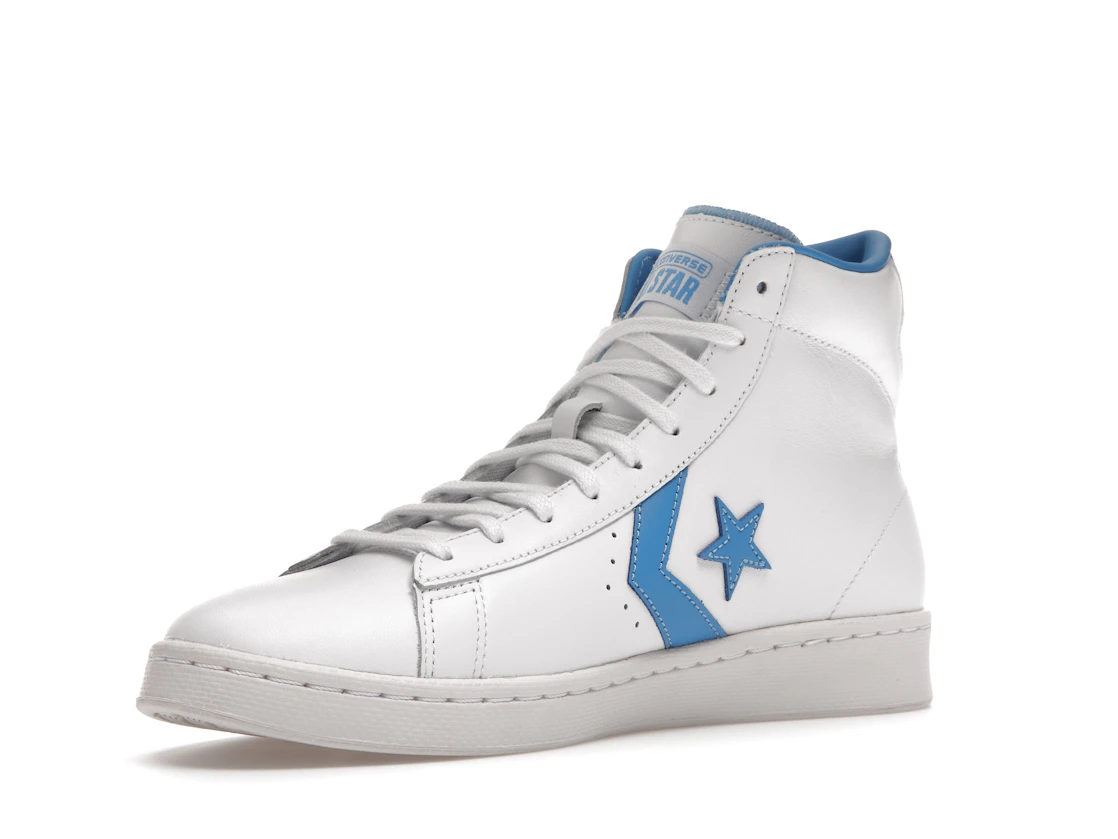 Converse Pro Leather Hi White Coast Blue