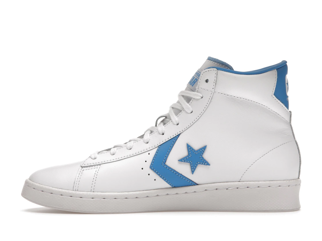 Converse Pro Leather Hi White Coast Blue