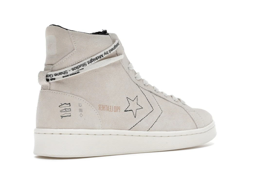 Converse Pro Leather High Midnight Studios Off-White